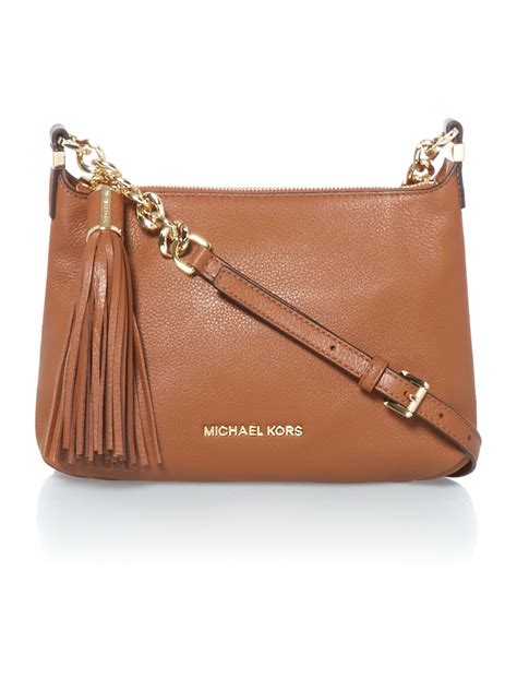 michael kors suntan bag|Michael Kors tan crossbody bag.